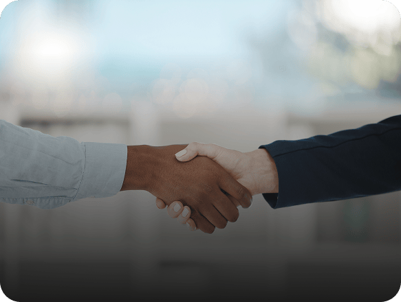 Business handshake